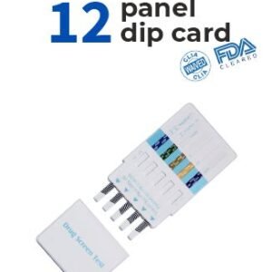12 Panel Drug Test Dip Cards