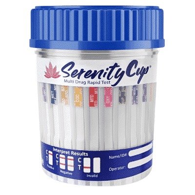 Cup NEW 21 ZAZA_500, XYL_1000, K2_50, FEN_20, ETG_300, KRA_500, TRA_100, KET_1000 & 3 adulterations ADLTX (Specific Gravity, pH, and Creatinine) 21 Panel Drug Test Cup - Click Top- AMP_1000, OPI_300, MET_1000, BZO_(1)